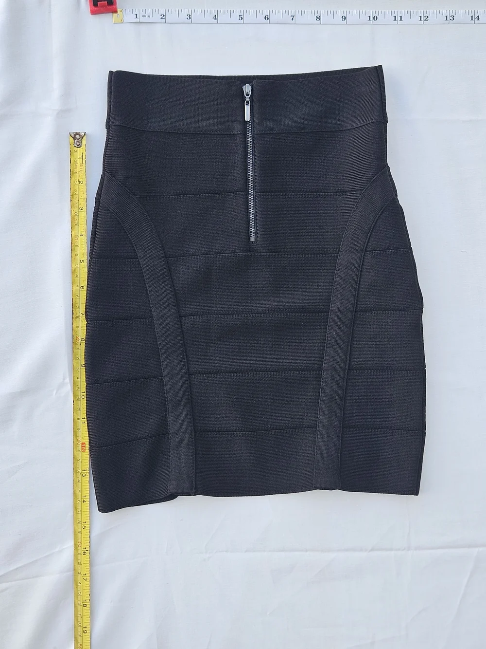 BEBE black Bodycon Bandage Skirt Women Skirts Size M - Picture 3 of 5